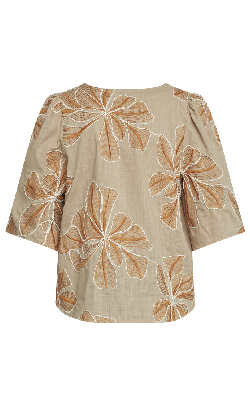 Love & Divine Top - Love1339 - Sand Flower
