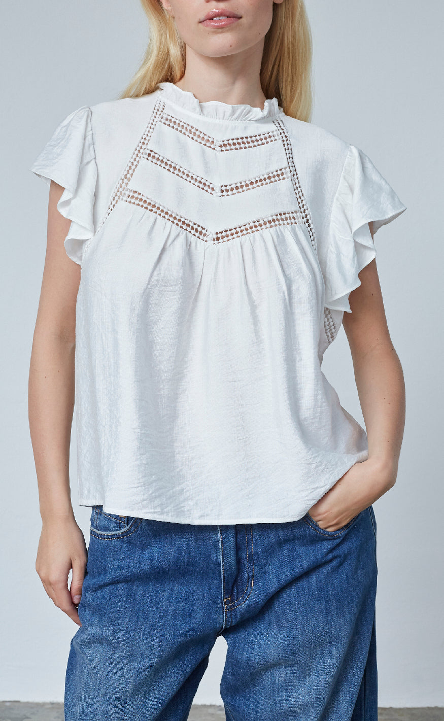 Love & Divine Top - Love1374 - Cream