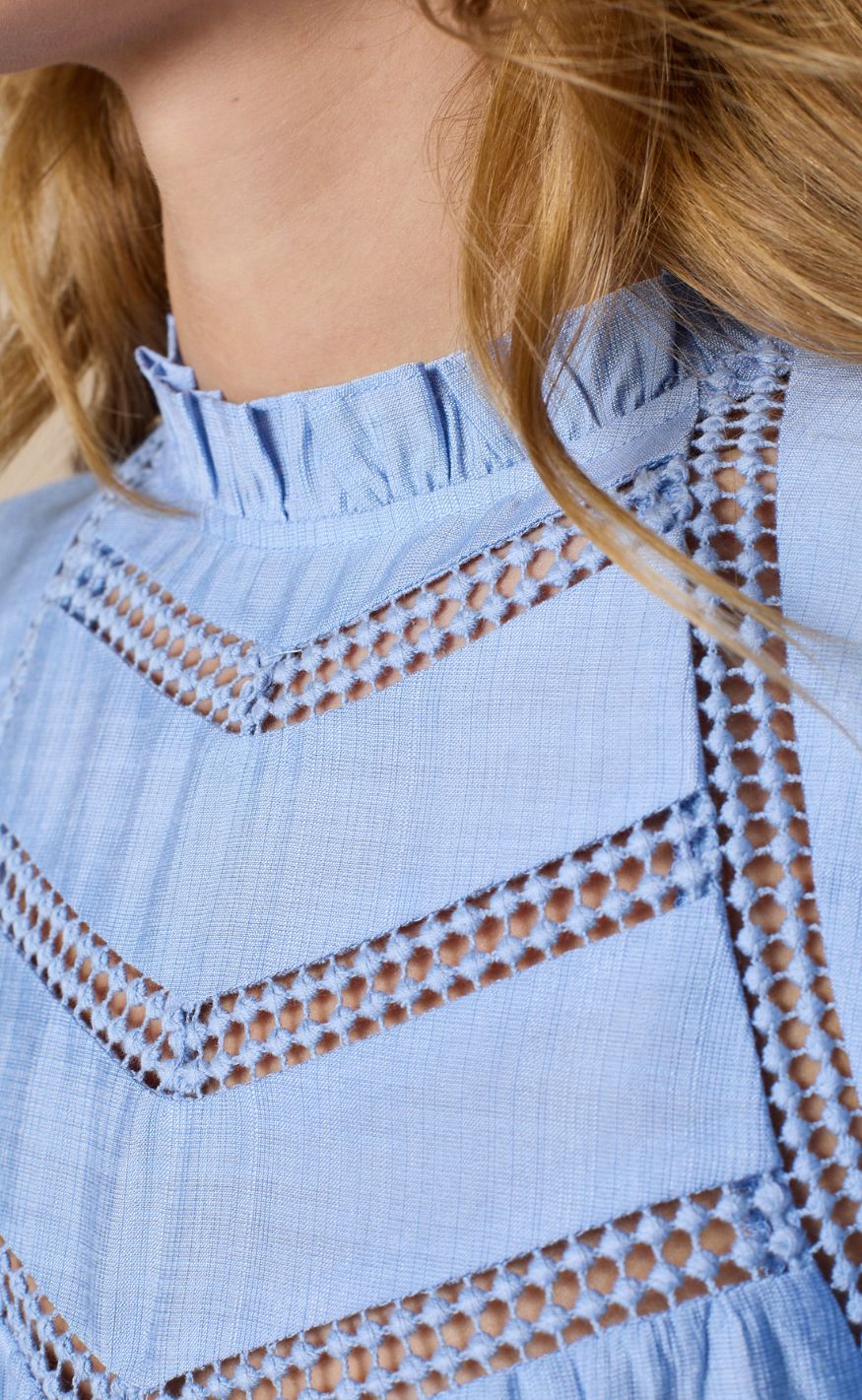 Love & Divine Top - Love1374 - Mid Blue