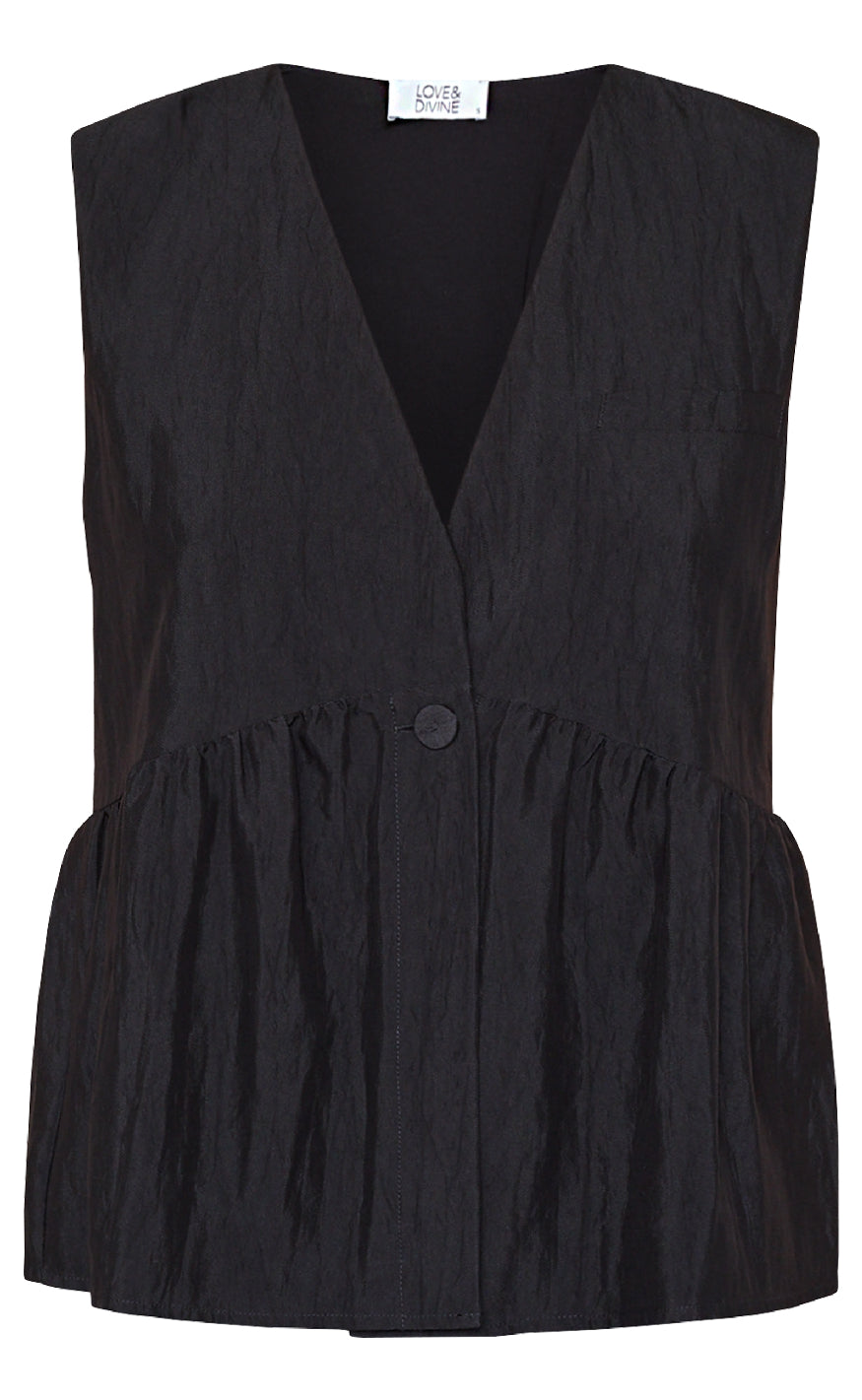 Love & Divine Top - Love1478 - Black