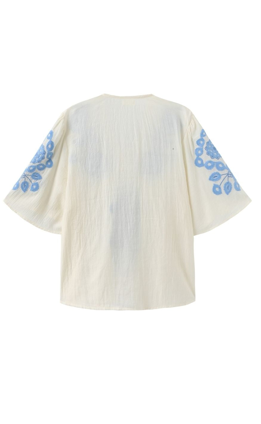 Luxzuz Bluse - Agnethe - Provence