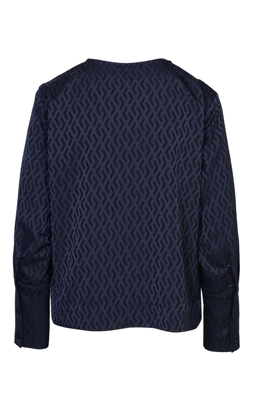 Luxzuz Bluse - Albin - Navy