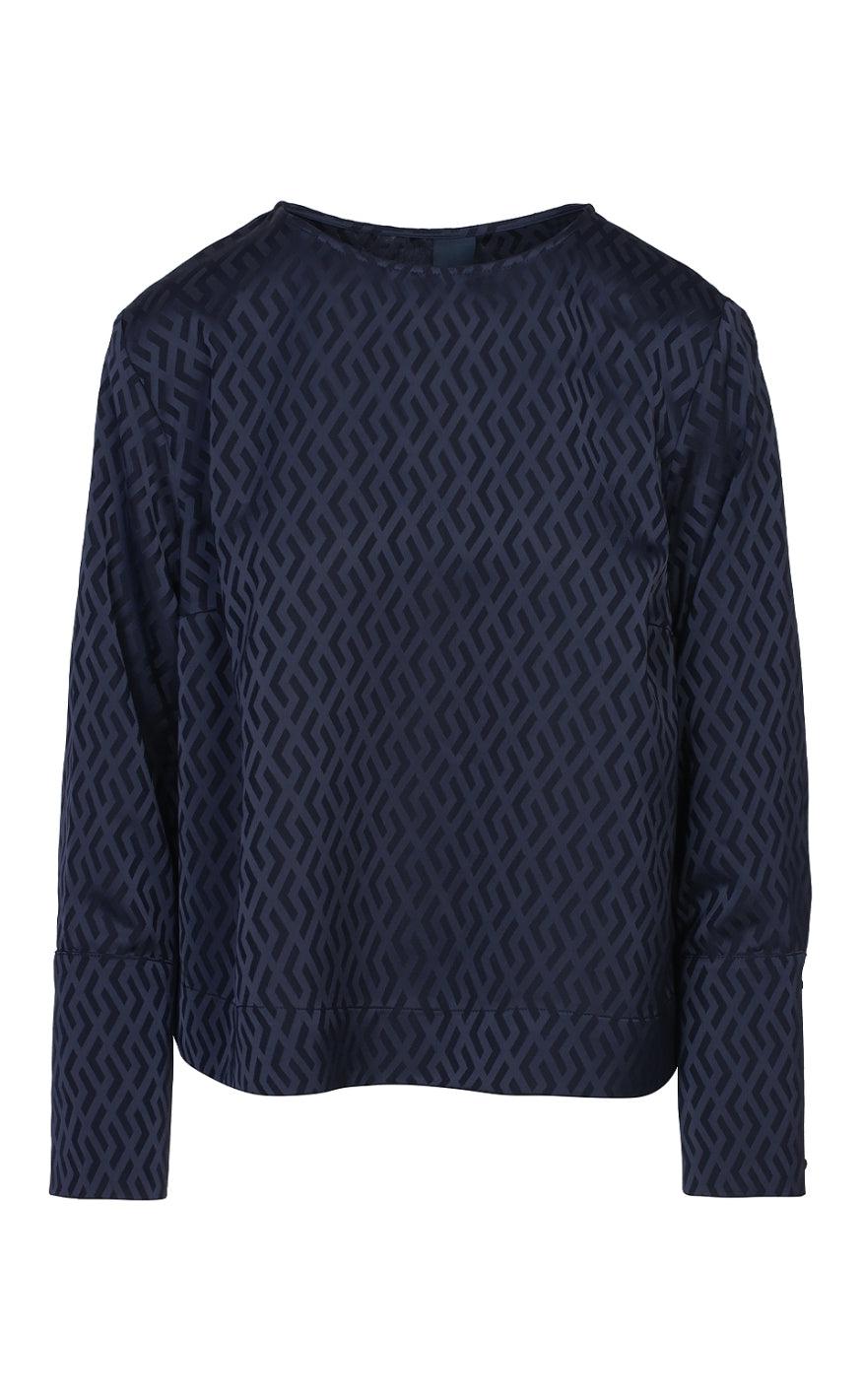 Luxzuz Bluse - Albin - Navy