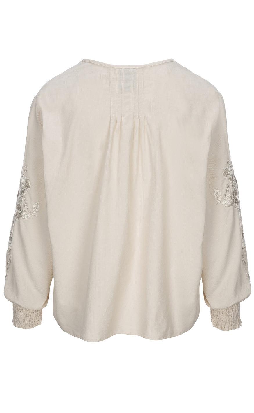 Luxzuz Bluse - Aliena - Coconut Milk
