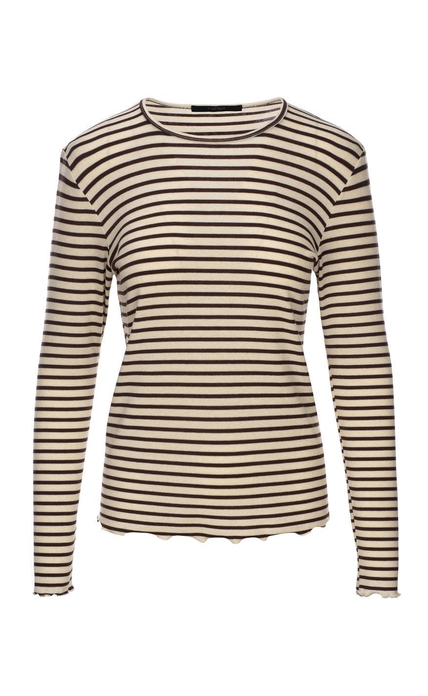 Luxzuz Bluse - Amar - Choco Lux