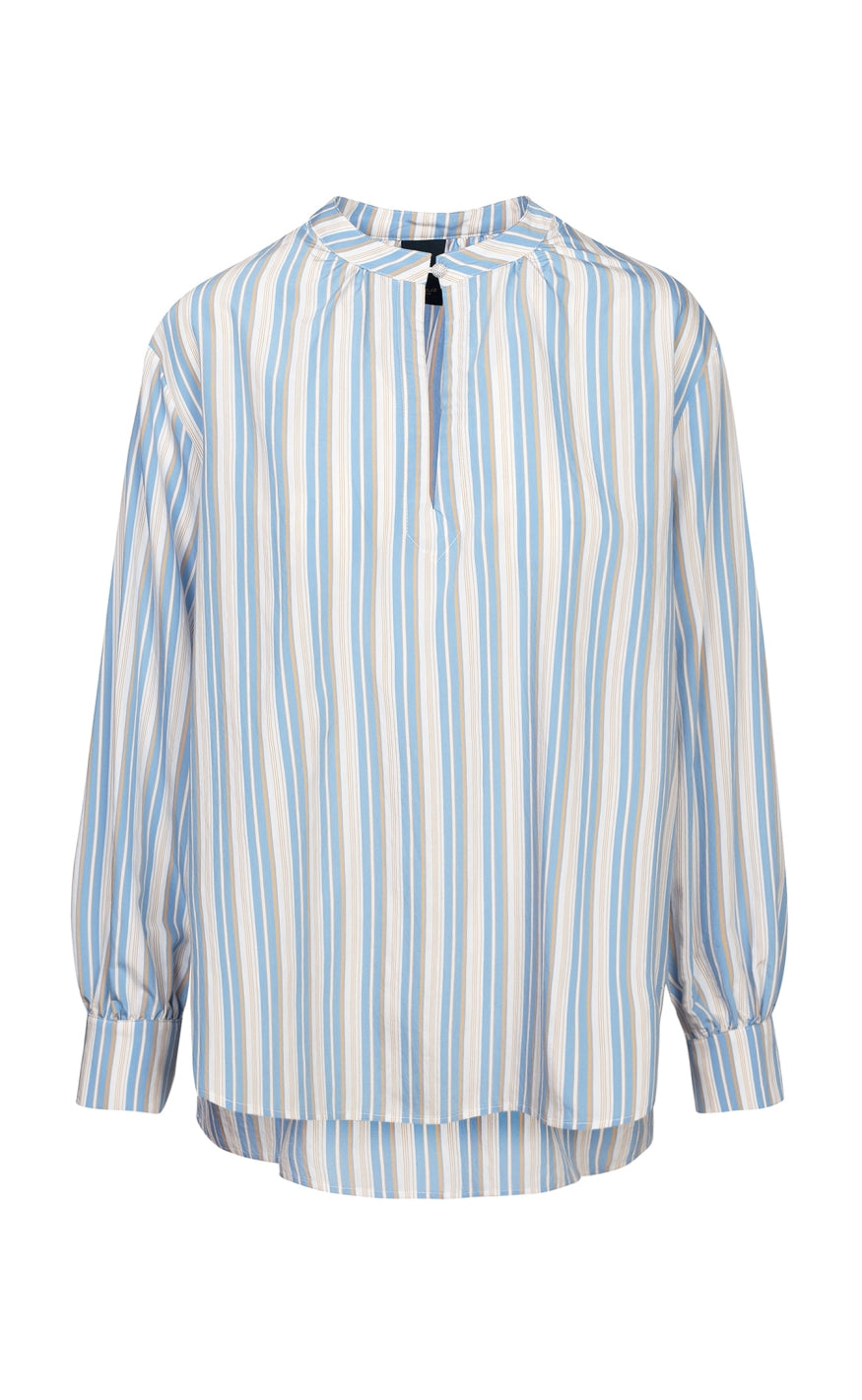Luxzuz Bluse - Christella - Brunnera Blue