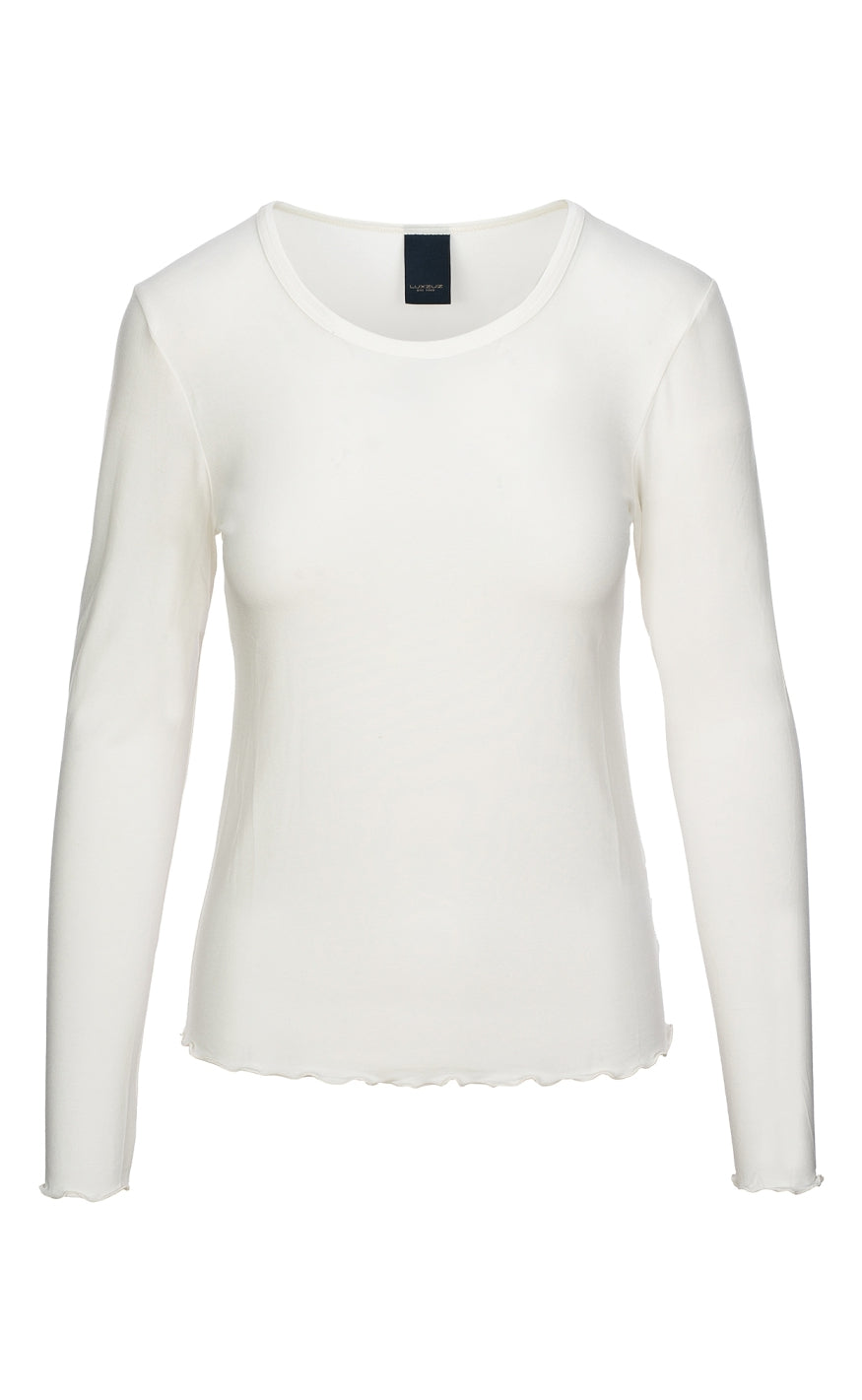 Luxzuz Bluse - Sigba Bamboo - Cream