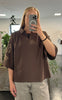 Luxzuz Bluse - Siwa - Chocolate Chip
