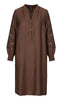 Luxzuz Kjole - Arios - Suitcase Brown