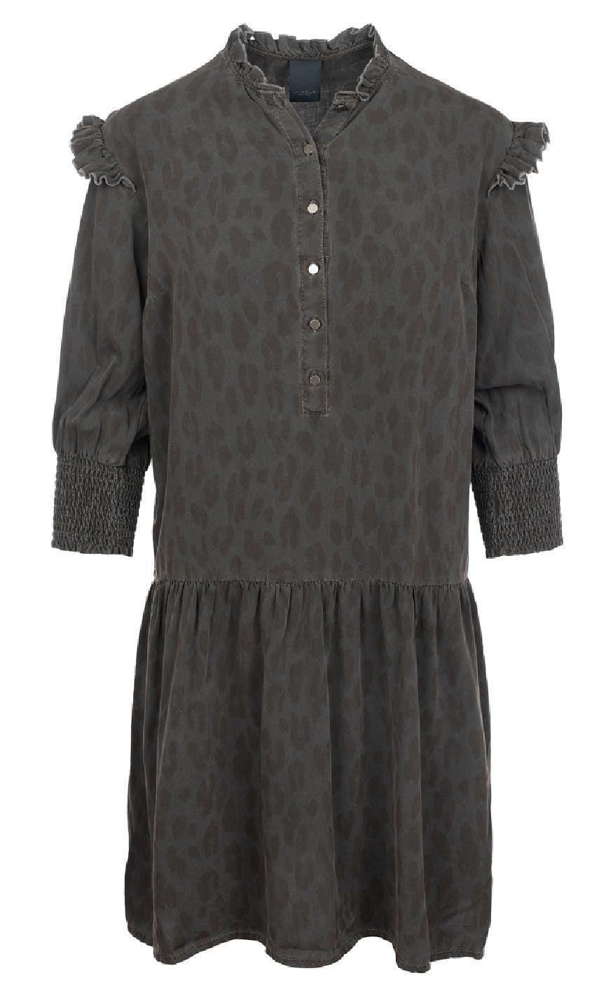 Luxzuz Kjole - Bertariana - Charcoal