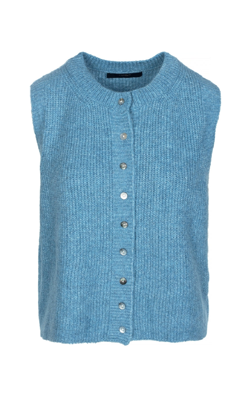 Luxzuz Vest - Bit - Stonewash