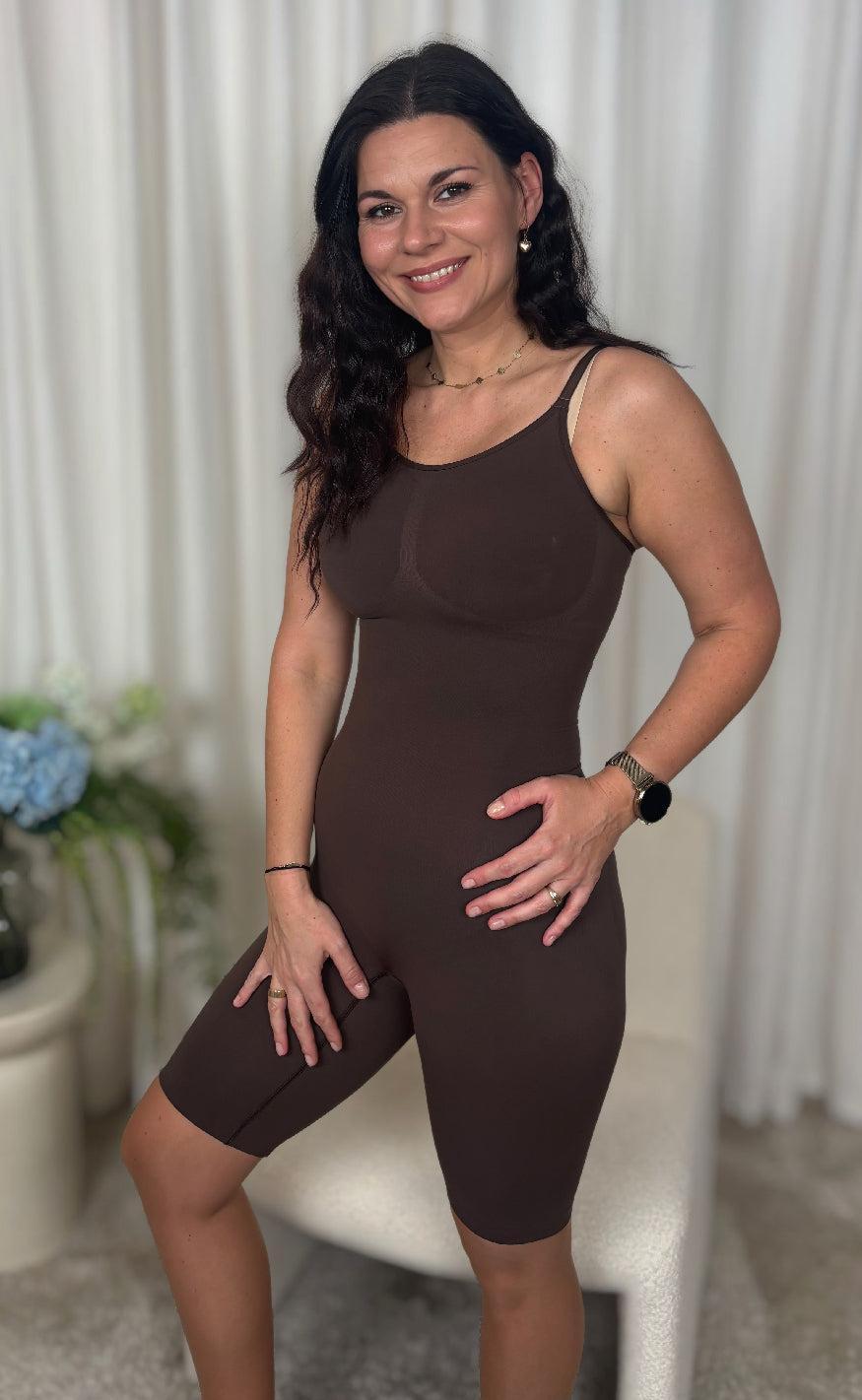 Lykkeland Ateliér Bodysuit - Contour - Chocolate
