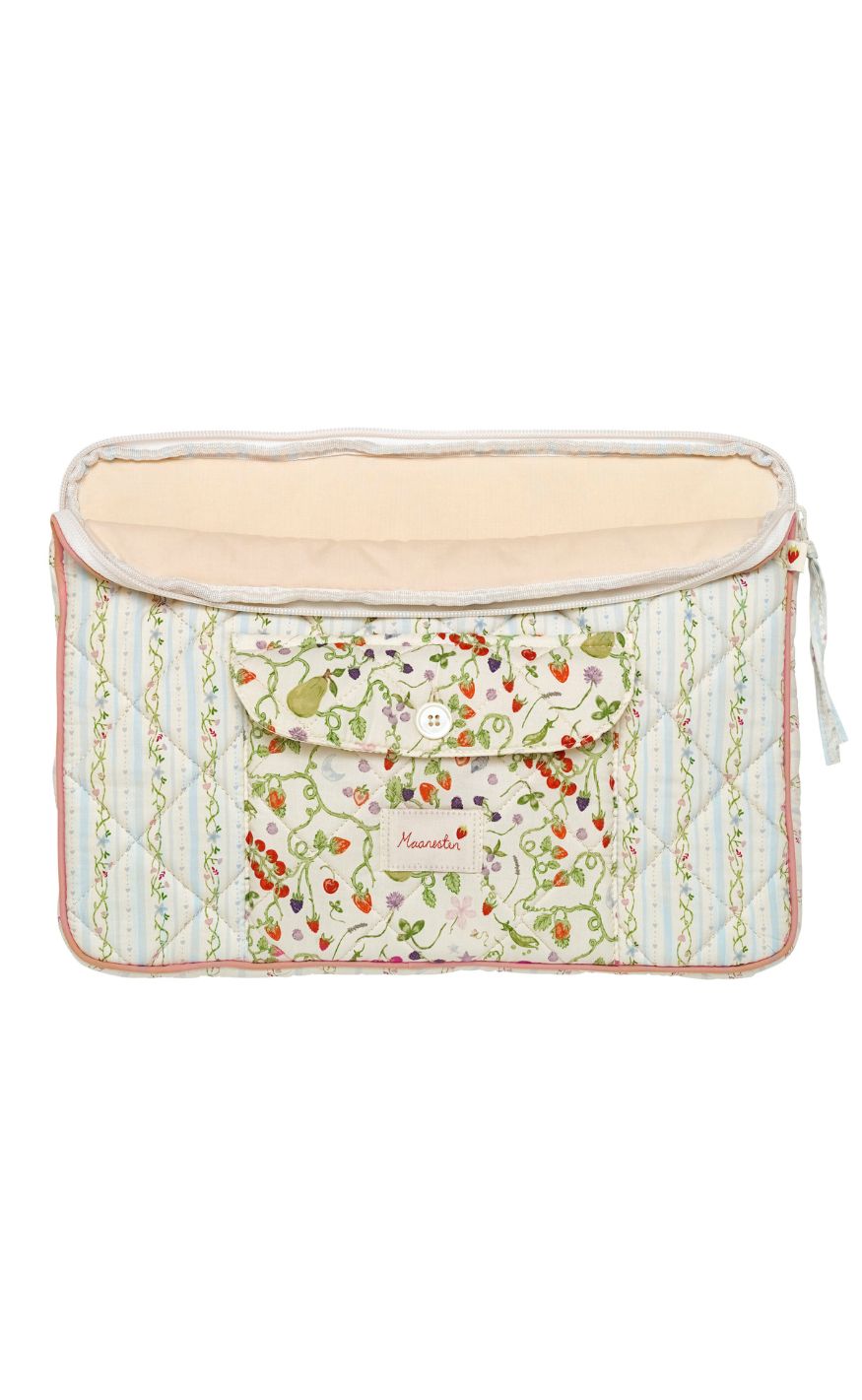 Maanesten Computer Sleeve - Alesea - Summer Stripes Blue