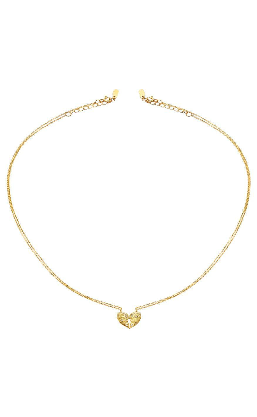 Maanesten Halskæde - Keeper - Gold Colour