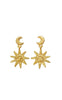Maanesten Øreinge - Cyra - Gold Colour