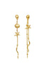 Maanesten Øreringe - Aruba - Gold Colour