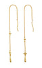 Maanesten Øreringe - Duet - Gold Colour