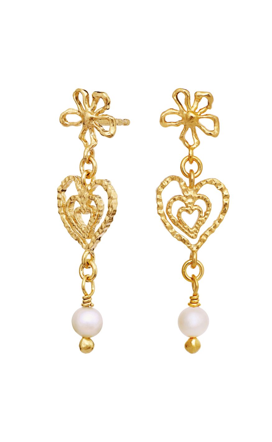 Maanesten Øreringe - Izabel - Gold Colour