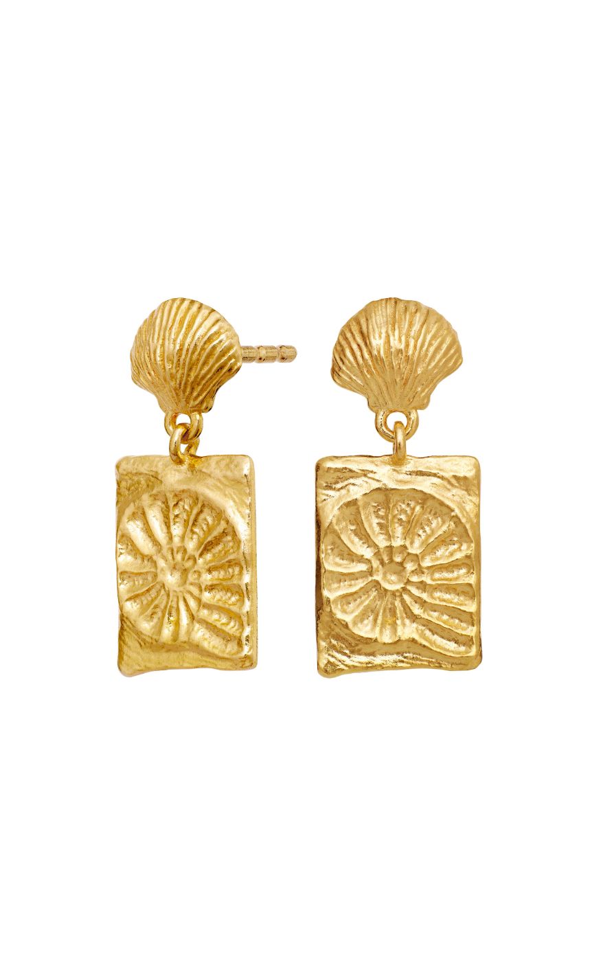 Maanesten Øreringe - Leva - Gold Colour