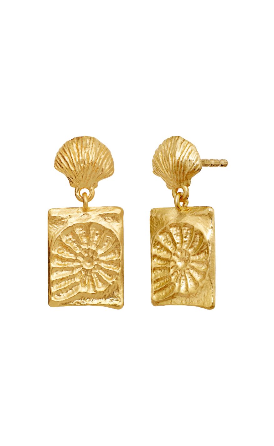 Maanesten Øreringe - Leva - Gold Colour