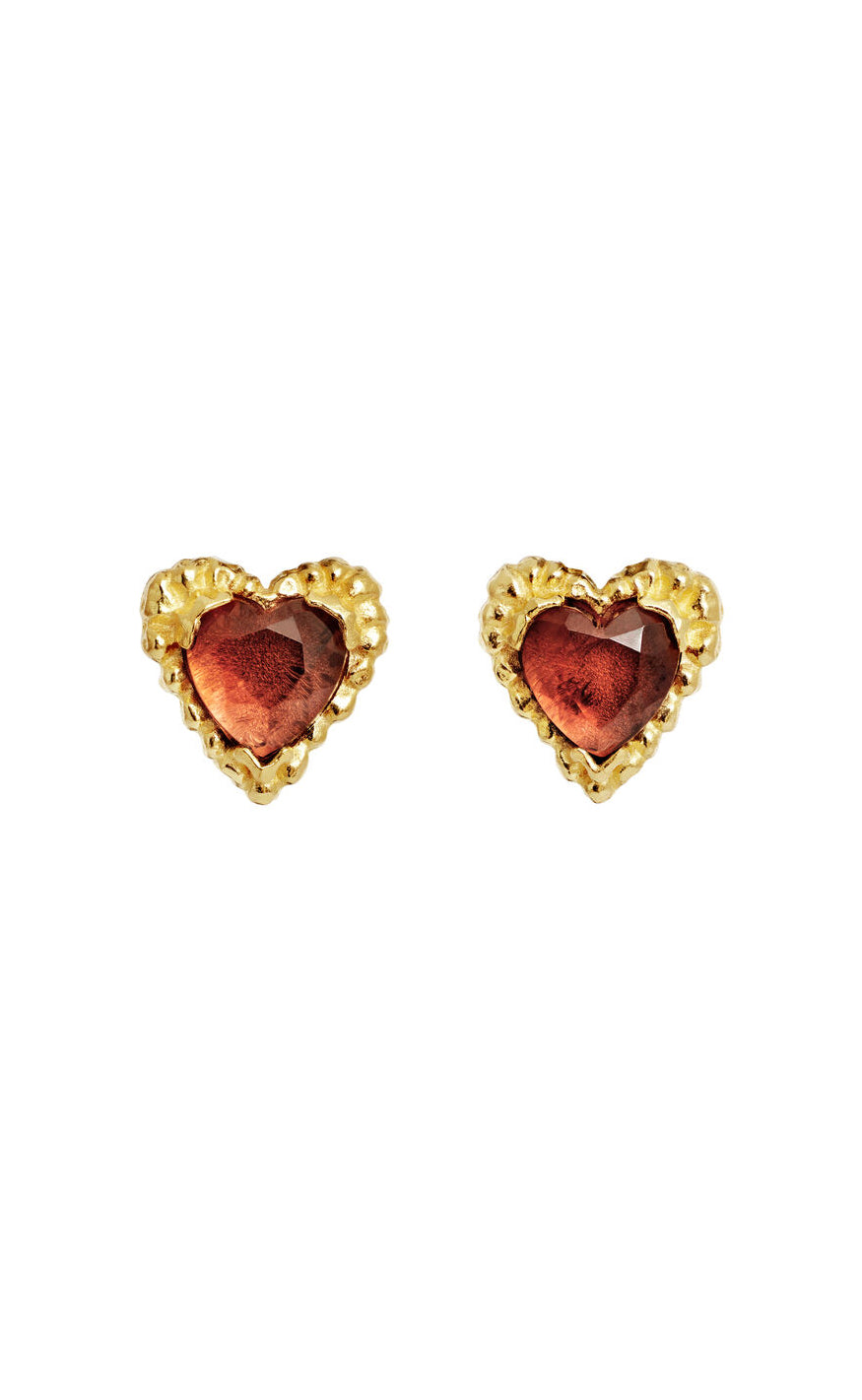 Maanesten Øreringe - Lina Rosa - Gold Colour