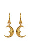 Maanesten Øreringe - Moonie - Gold Colour