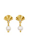 Maanesten Øreringe - Odette - Gold Colour