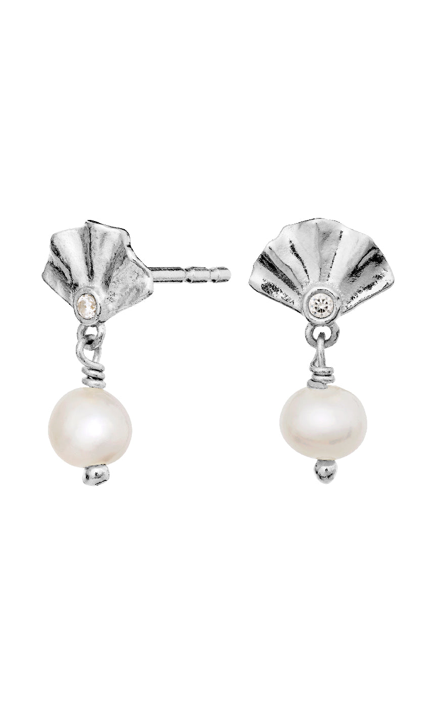 Maanesten Øreringe - Odette - Silver Colour