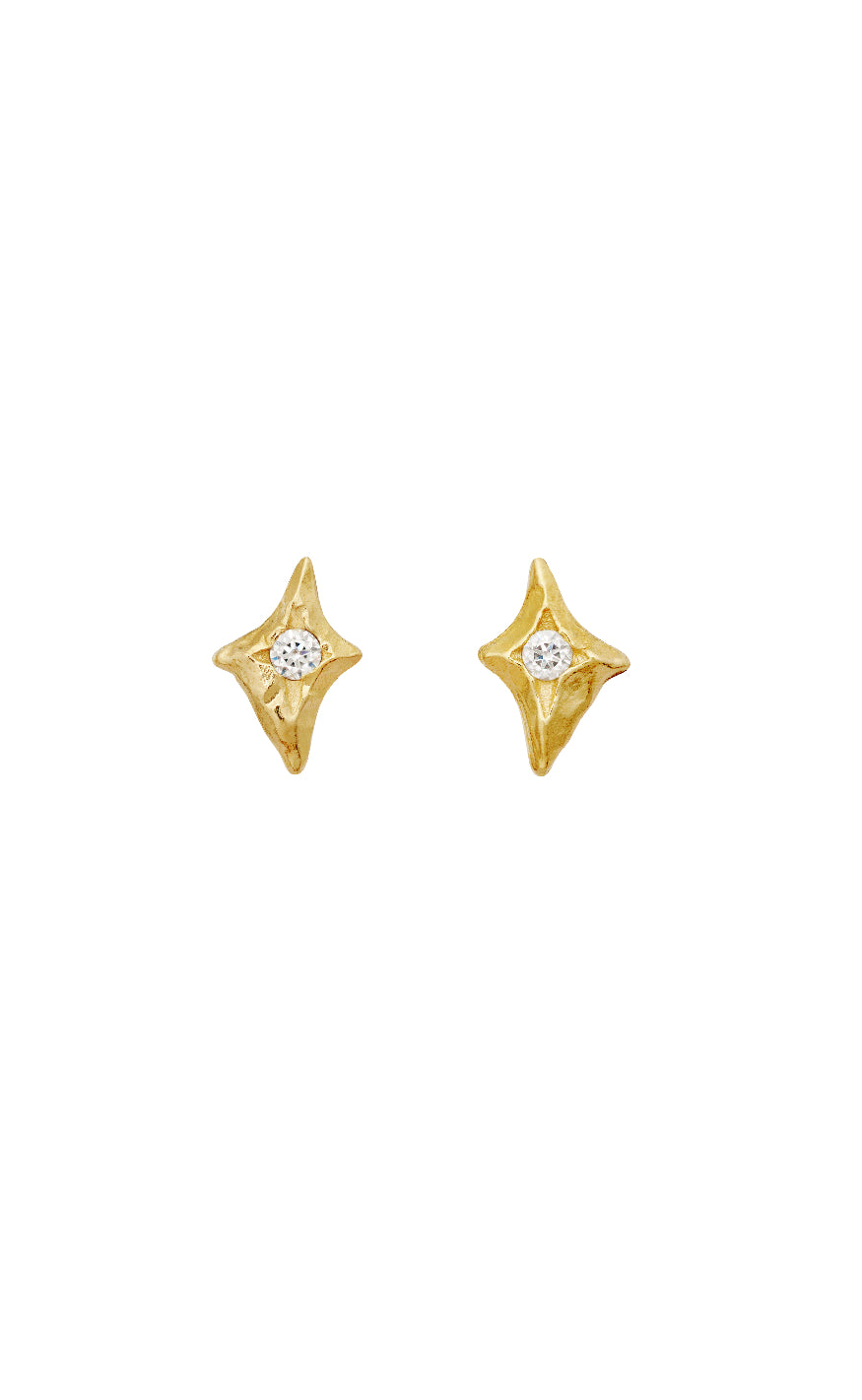 Maanesten Øreringe - Sylfide - Gold Colour