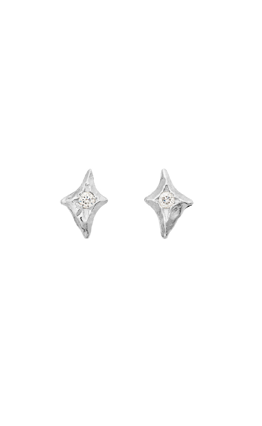 Maanesten Øreringe - Sylfide - Silver Colour