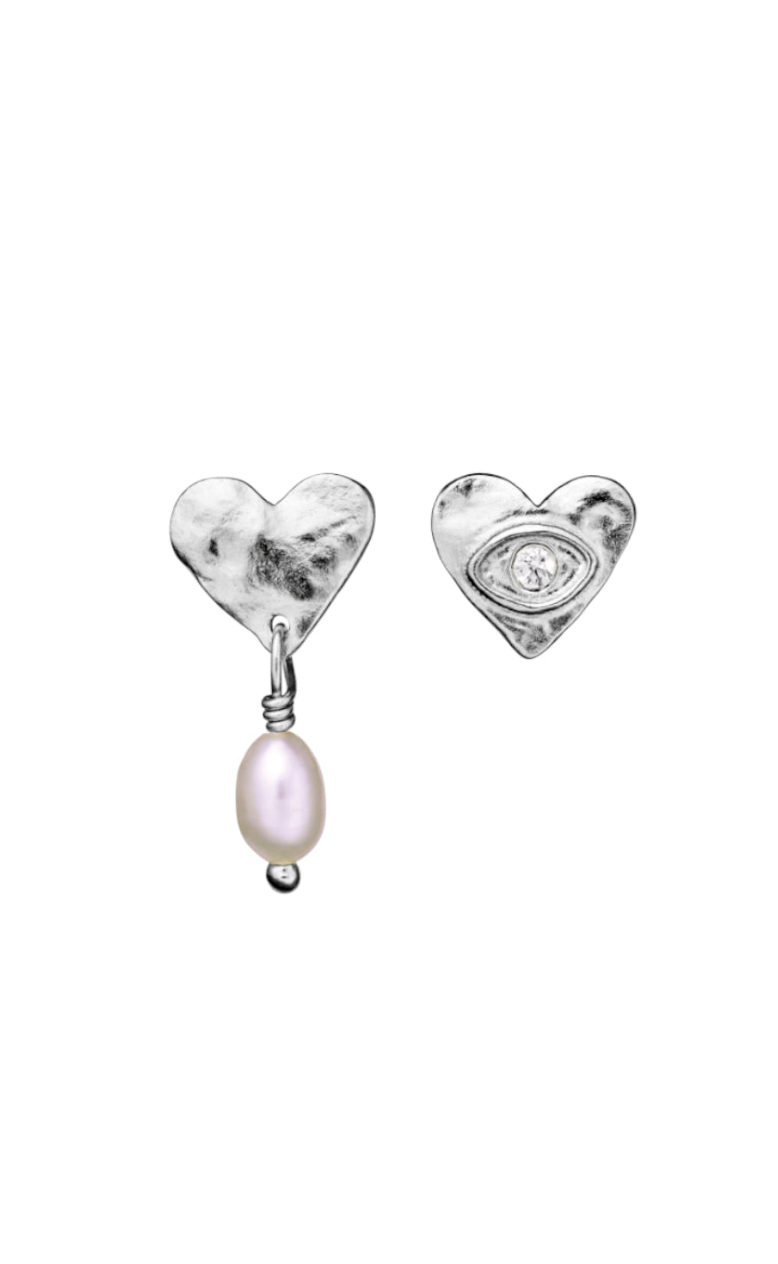 Maanesten Øreringe - Vesta - Silver Colour
