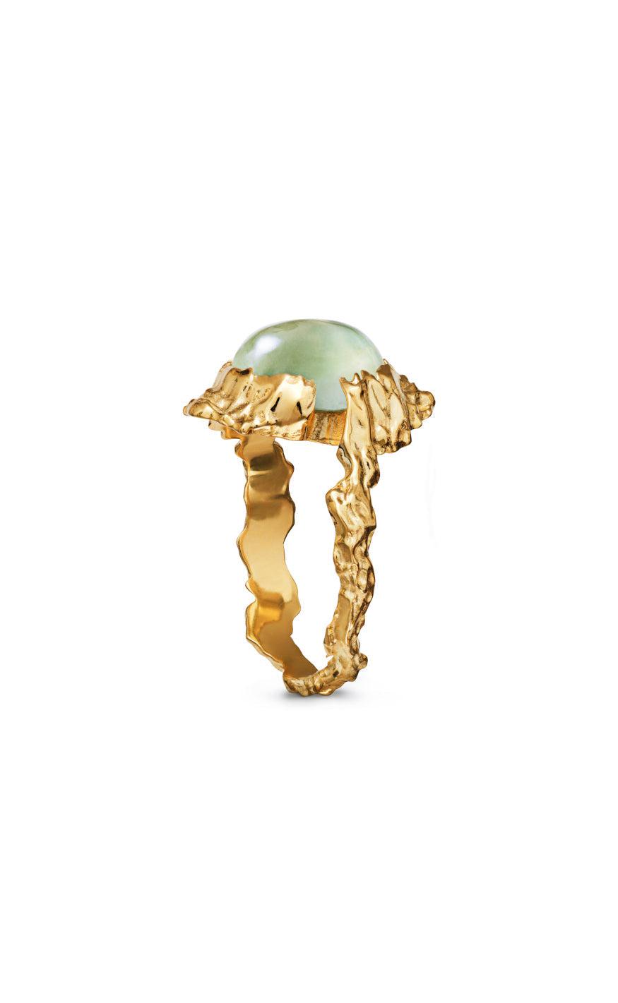 Maanesten Ring - Gudinde - Prehnit Colour