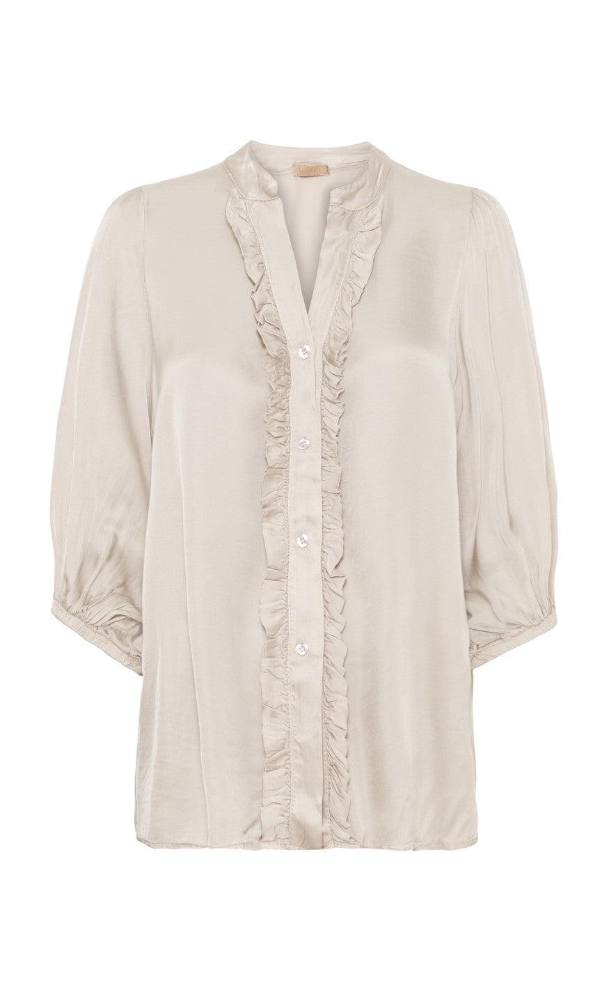 Marta Du Chateau Bluse - 3103B - Beige