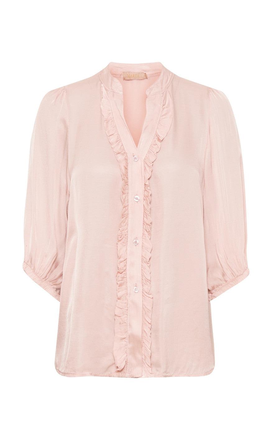 Marta Du Chateau Bluse - 3103B - Rosa Antique