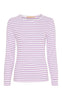 Marta Du Chateau Bluse - 5353 - Lilac/White