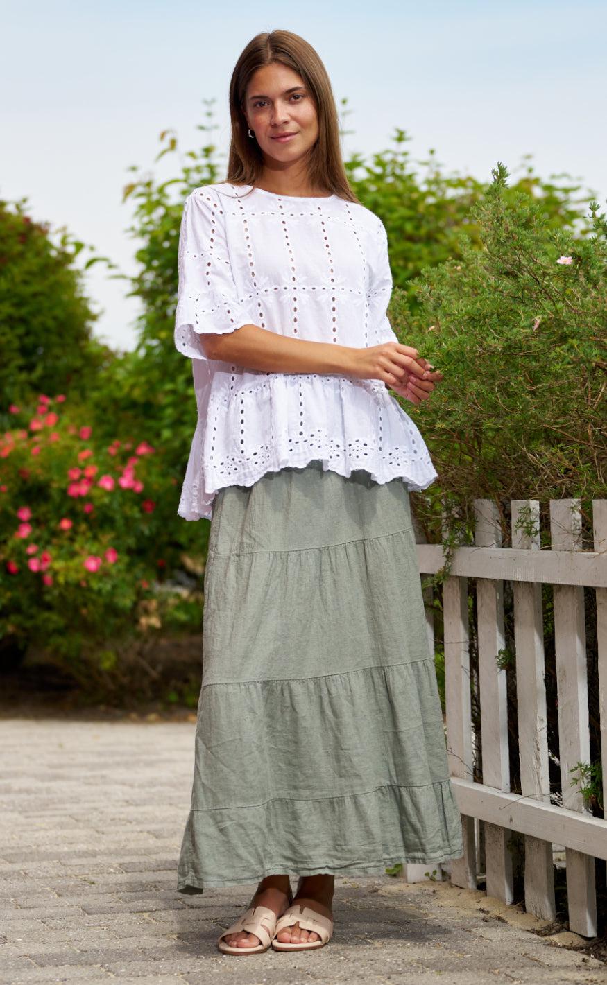 Marta Du Chateau Bluse - 5711 - White