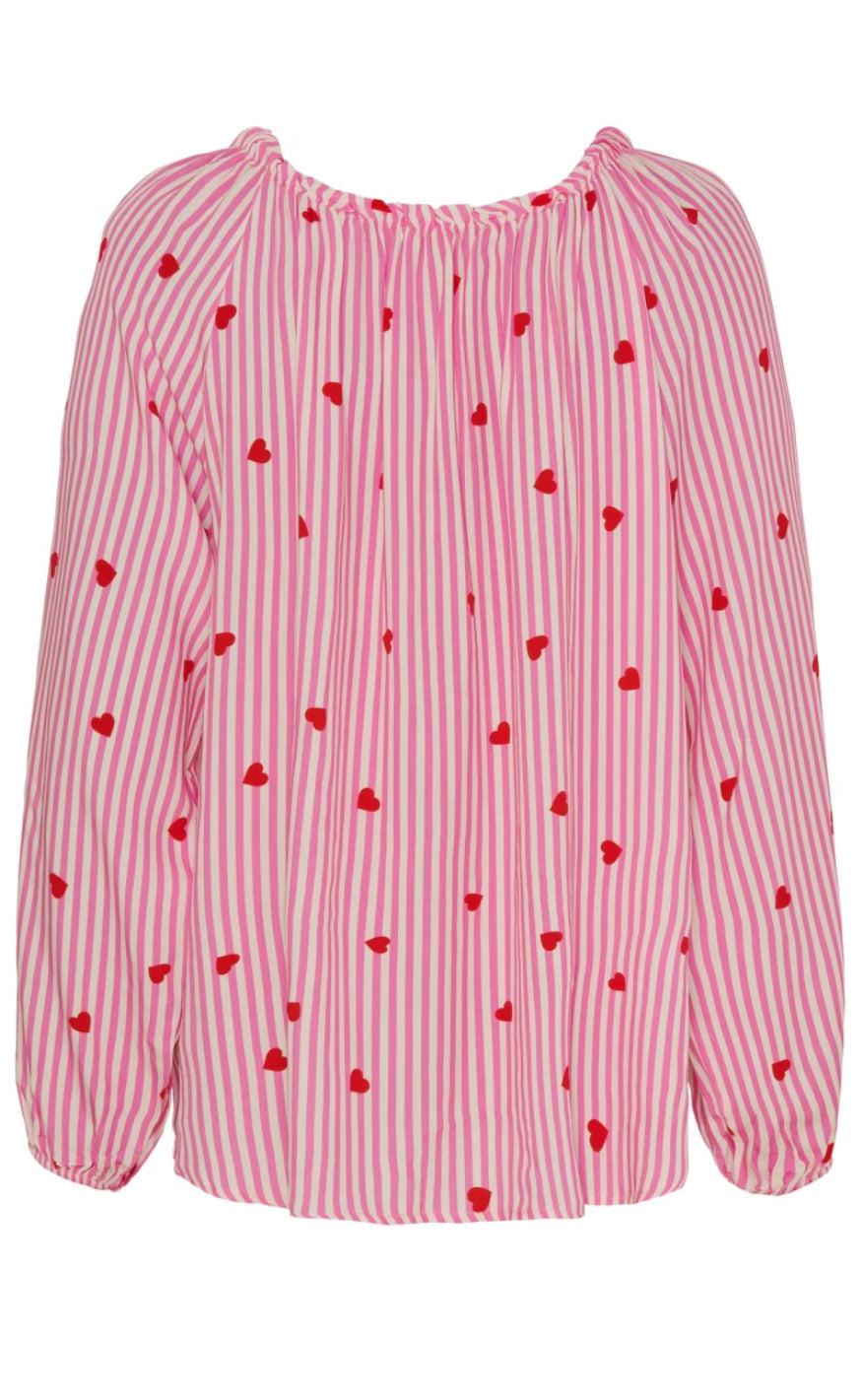 Marta Du Chateau Bluse - 6100 Nadia - Fuxia