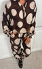 Marta Du Chateau Bluse - Aspen - Marrone