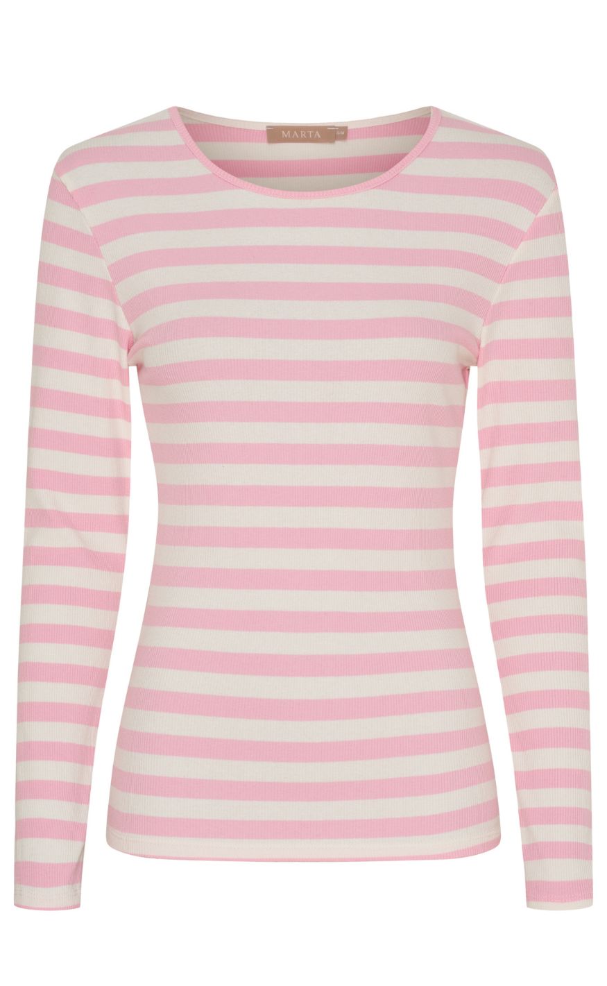 Marta Du Chateau Bluse - Begonia - Confetto
