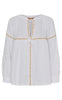 Marta Du Chateau Bluse - Debora - White