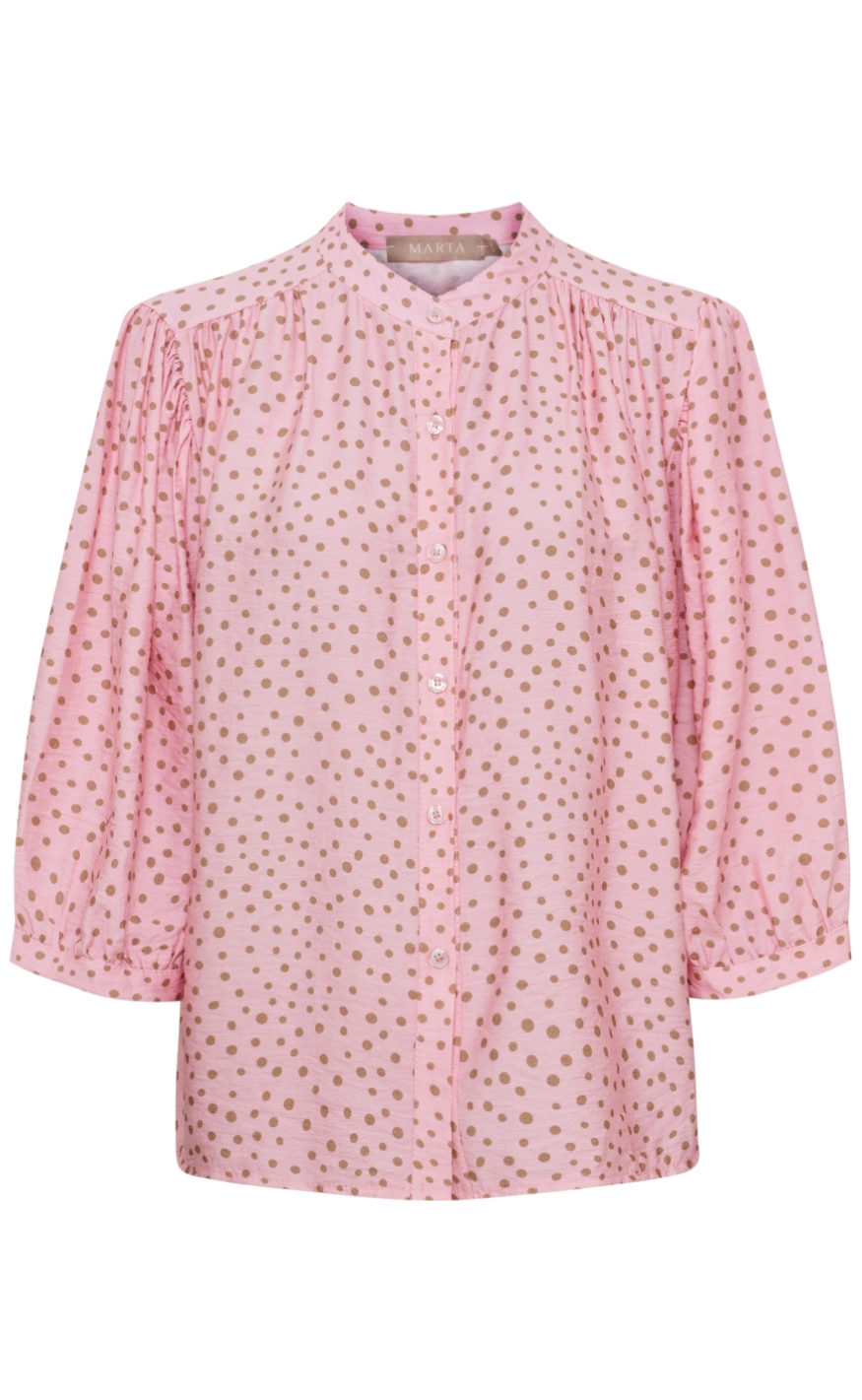 Marta Du Chateau Bluse - Destiny - RosaX25557