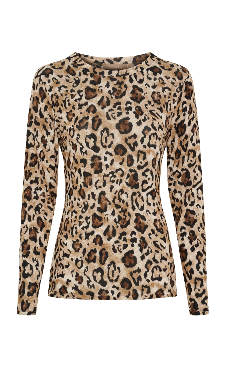 Marta Du Chateau Bluse - Elissa - Camello7713tpf