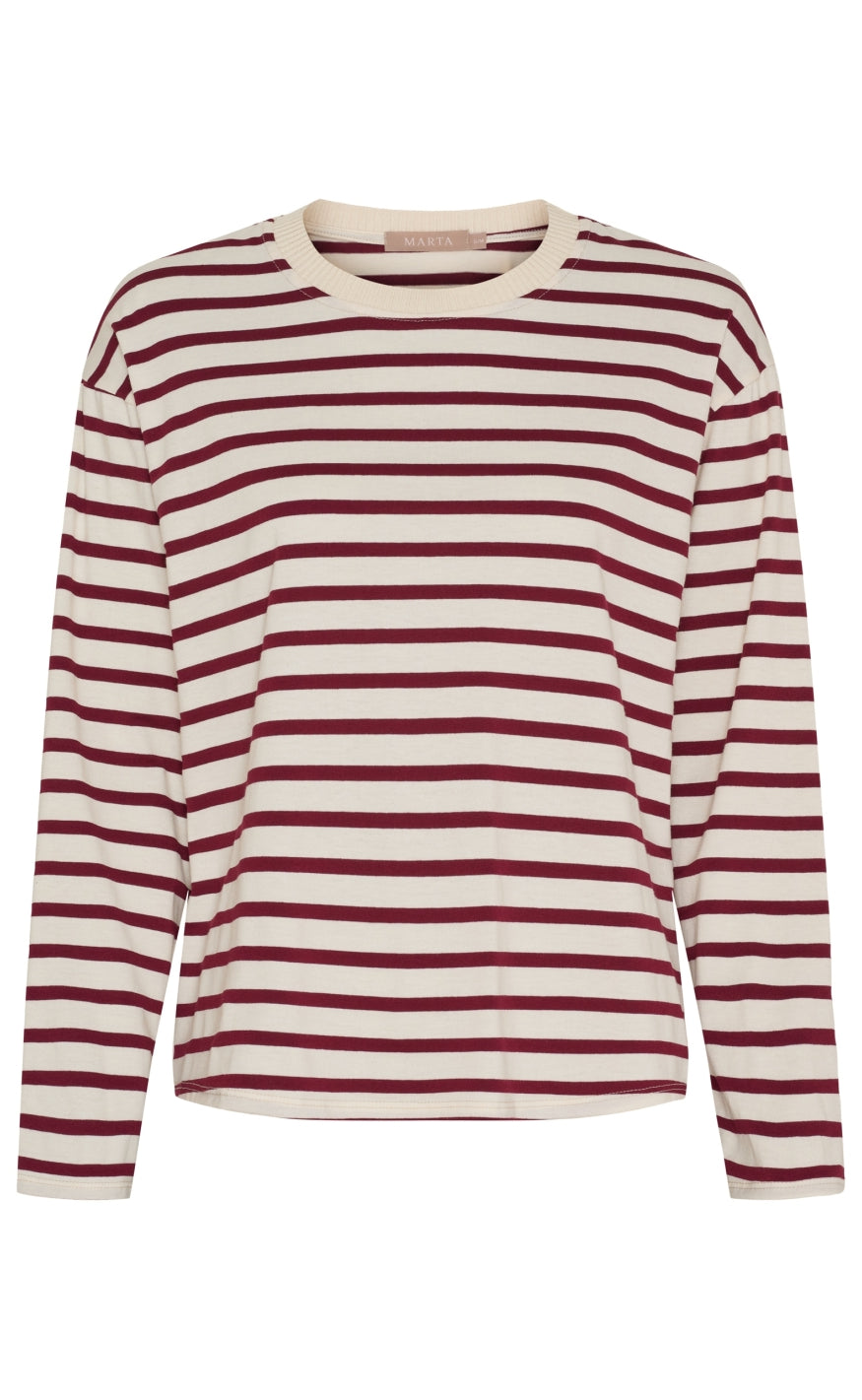 Marta Du Chateau Bluse - Kara - Bordeaux