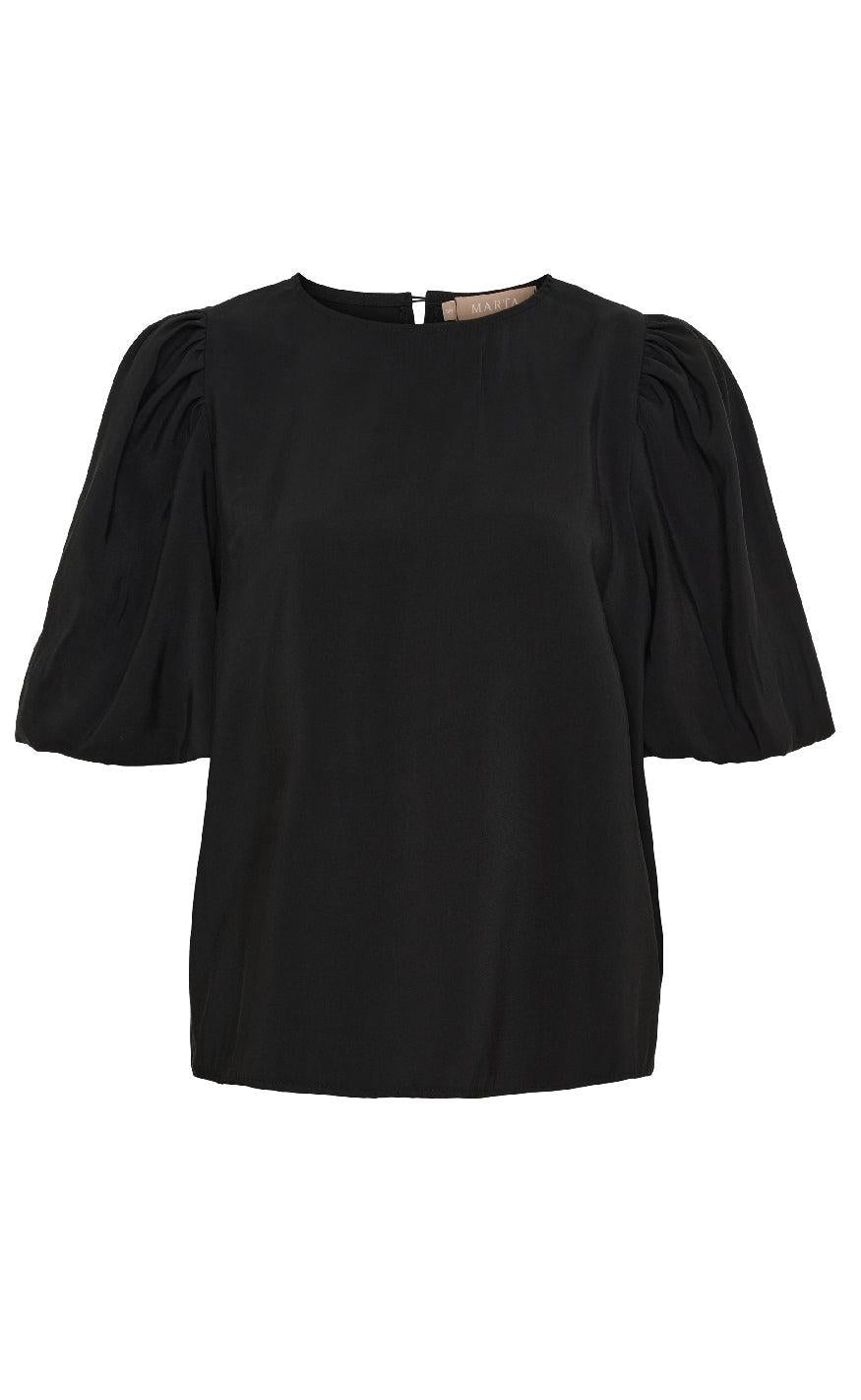 Marta Du Chateau Bluse - Loriane - Black