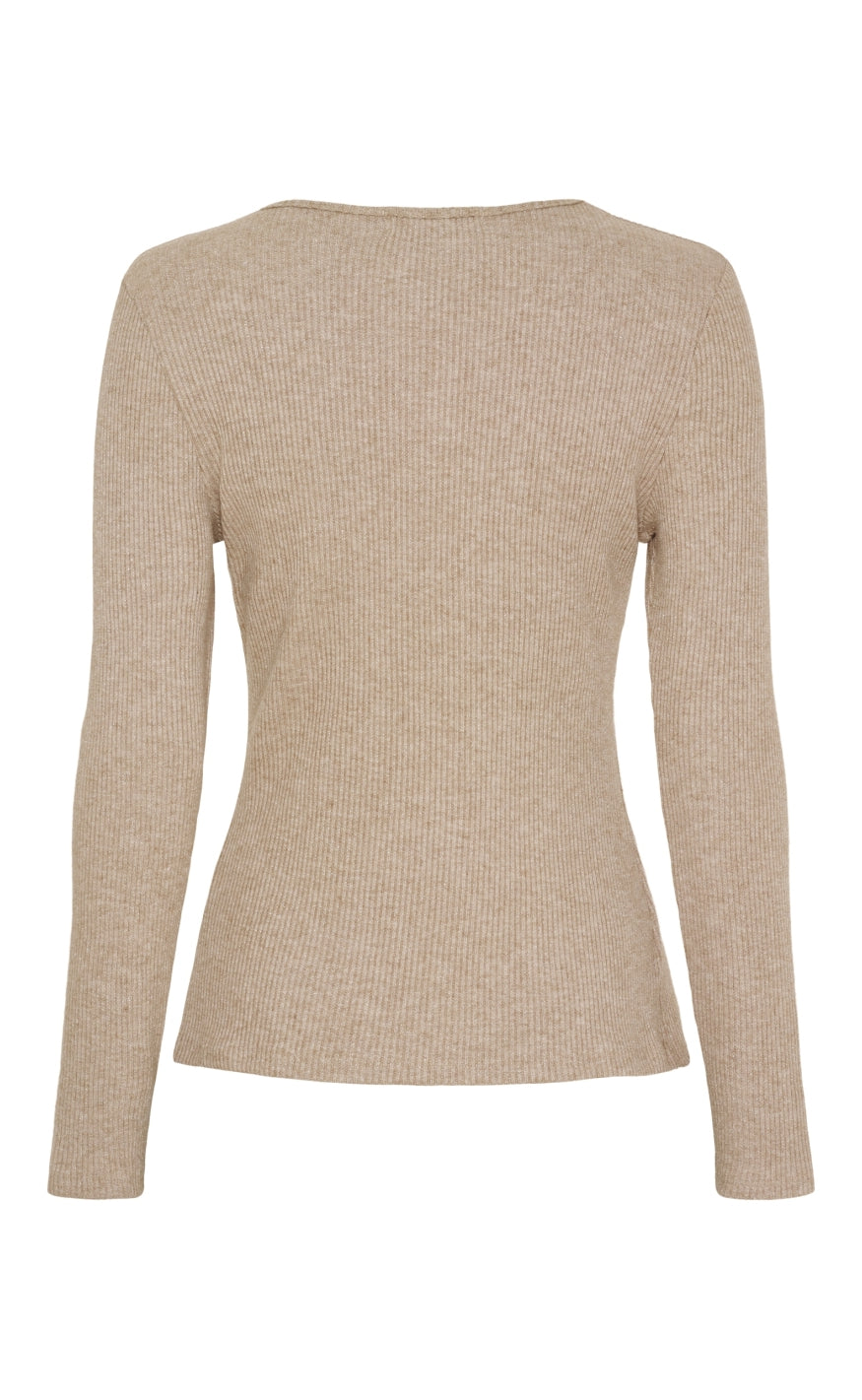 Marta Du Chateau Bluse - Lunara - Camel