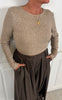 Marta Du Chateau Bluse - Lunara - Camel