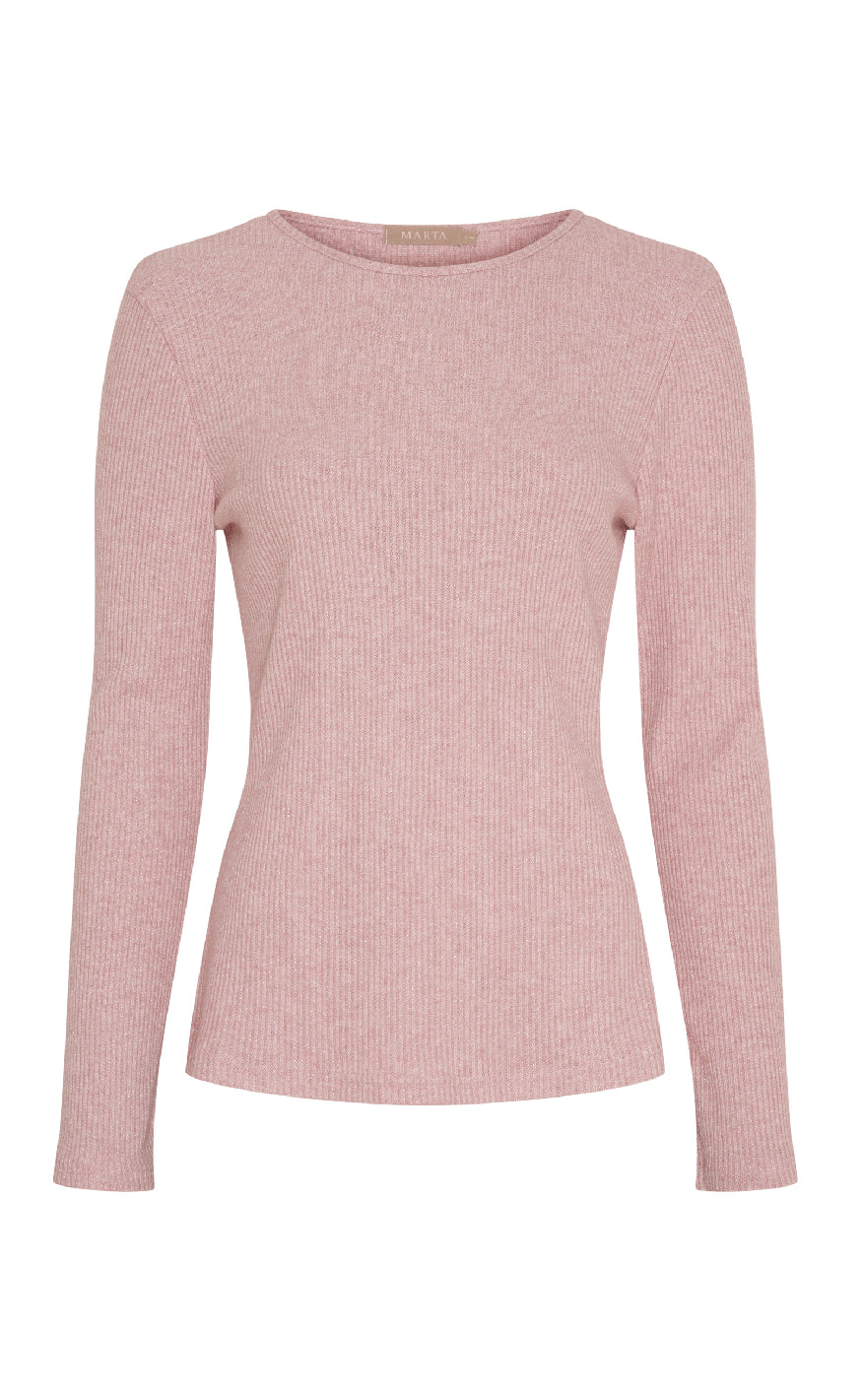 Marta Du Chateau Bluse - Lunara - Rosa