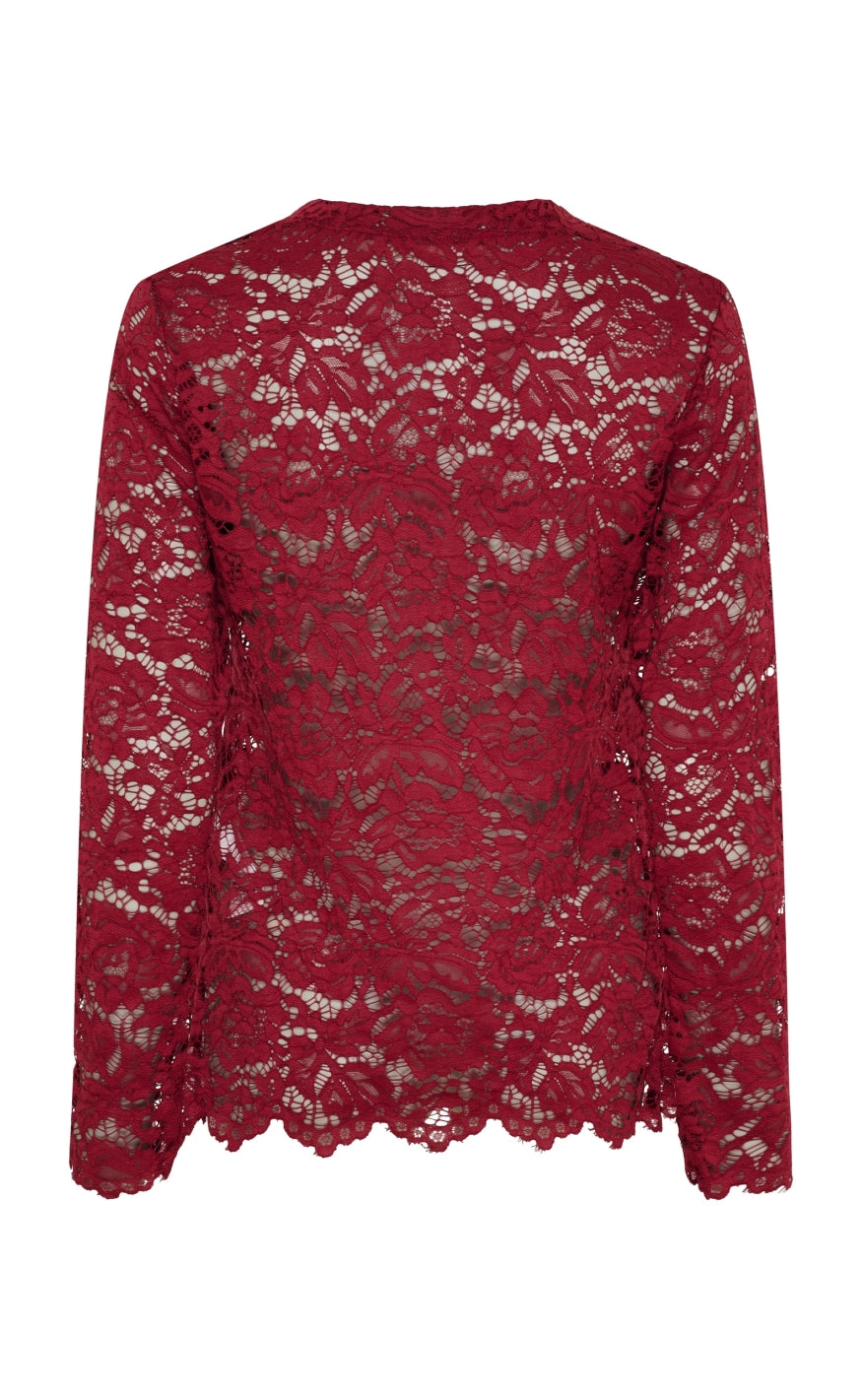Marta Du Chateau Bluse - Milley - Bordeaux