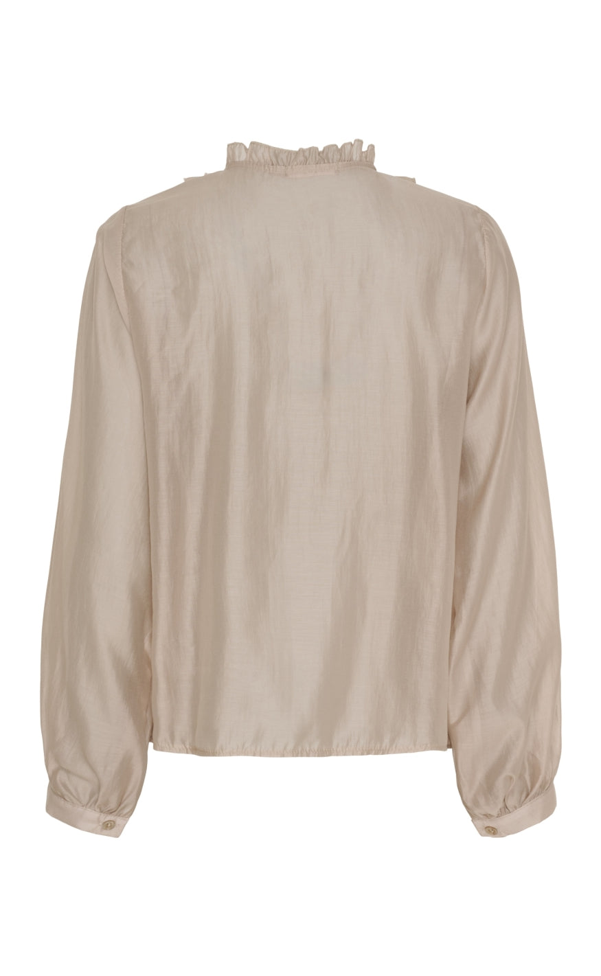 Marta Du Chateau Bluse - Naira - Beige