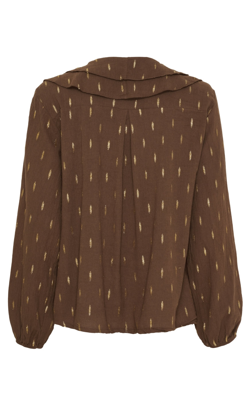 Marta Du Chateau Bluse - Oasis - Chocolate